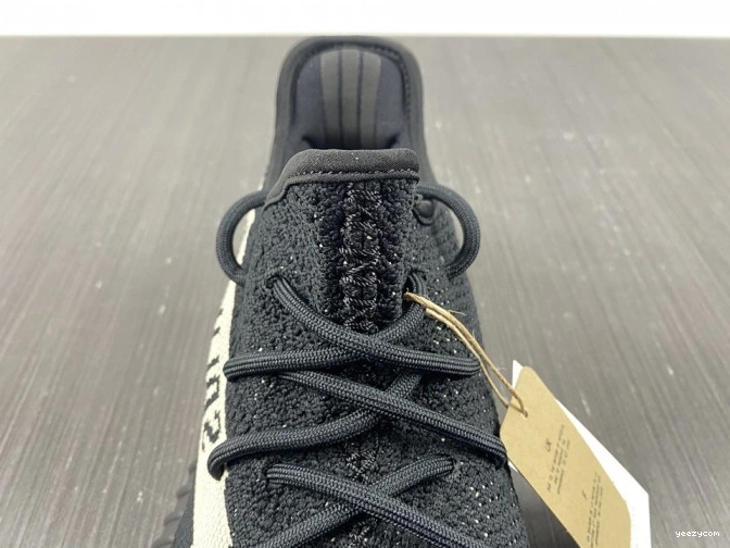 Core Black Adidas Boost White 350 Yeezy V2 BY1604 1118
